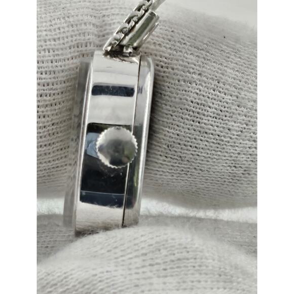 Ladies Helbros Vintage 17 Jewels Manual Wind Mesh Battery Runs Well Nice main image 11